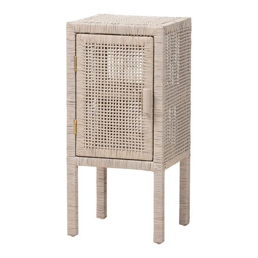 bali & pari - Vivan Nightstand in French Grey - Vivan-French Grey-NS view 1