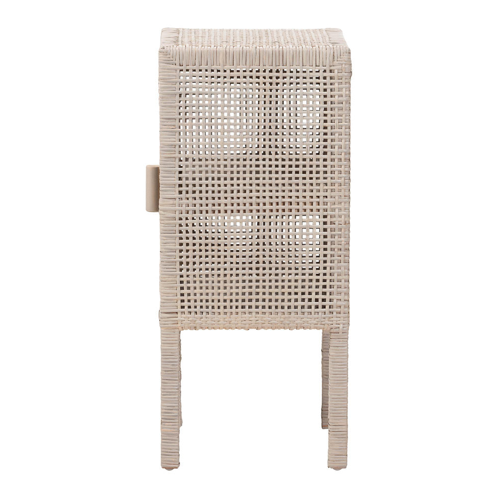 bali & pari - Vivan Nightstand in French Grey - Vivan-French Grey-NS view 4