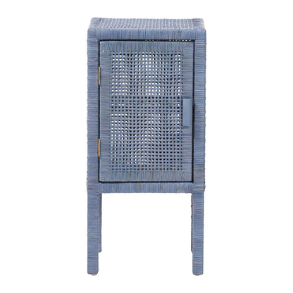 bali & pari - Vivan Nightstand in Navy Blue - Vivan-Navy Blue-NS view 3