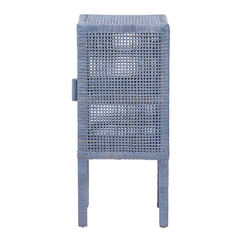 bali & pari - Vivan Nightstand in Navy Blue - Vivan-Navy Blue-NS view 4
