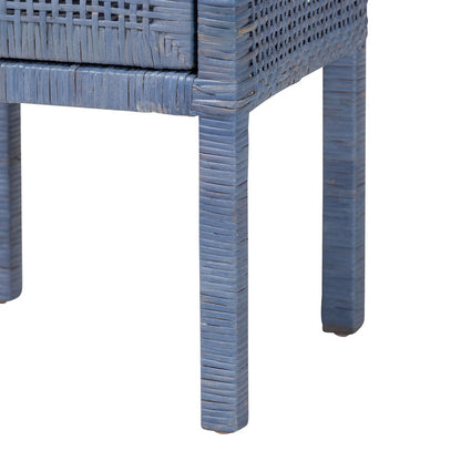 bali & pari - Vivan Nightstand in Navy Blue - Vivan-Navy Blue-NS view 7