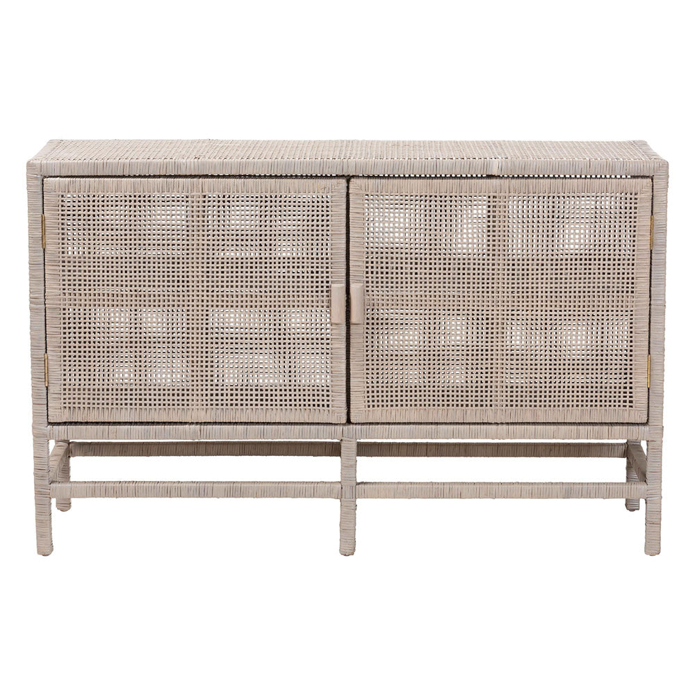 bali & pari - Vivan Storage Cabinet in French Grey - Vivan-W137-French Grey-Cabinet view 3