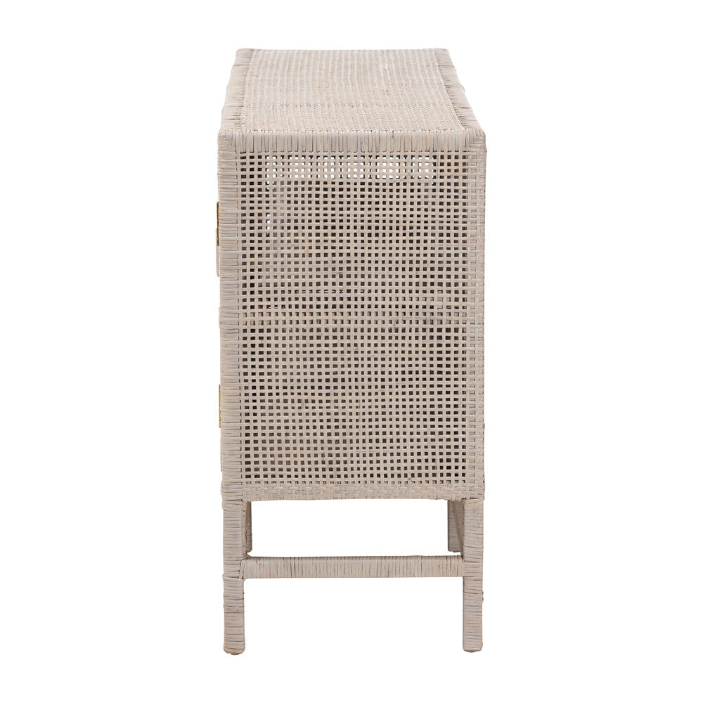 bali & pari - Vivan Storage Cabinet in French Grey - Vivan-W137-French Grey-Cabinet view 4