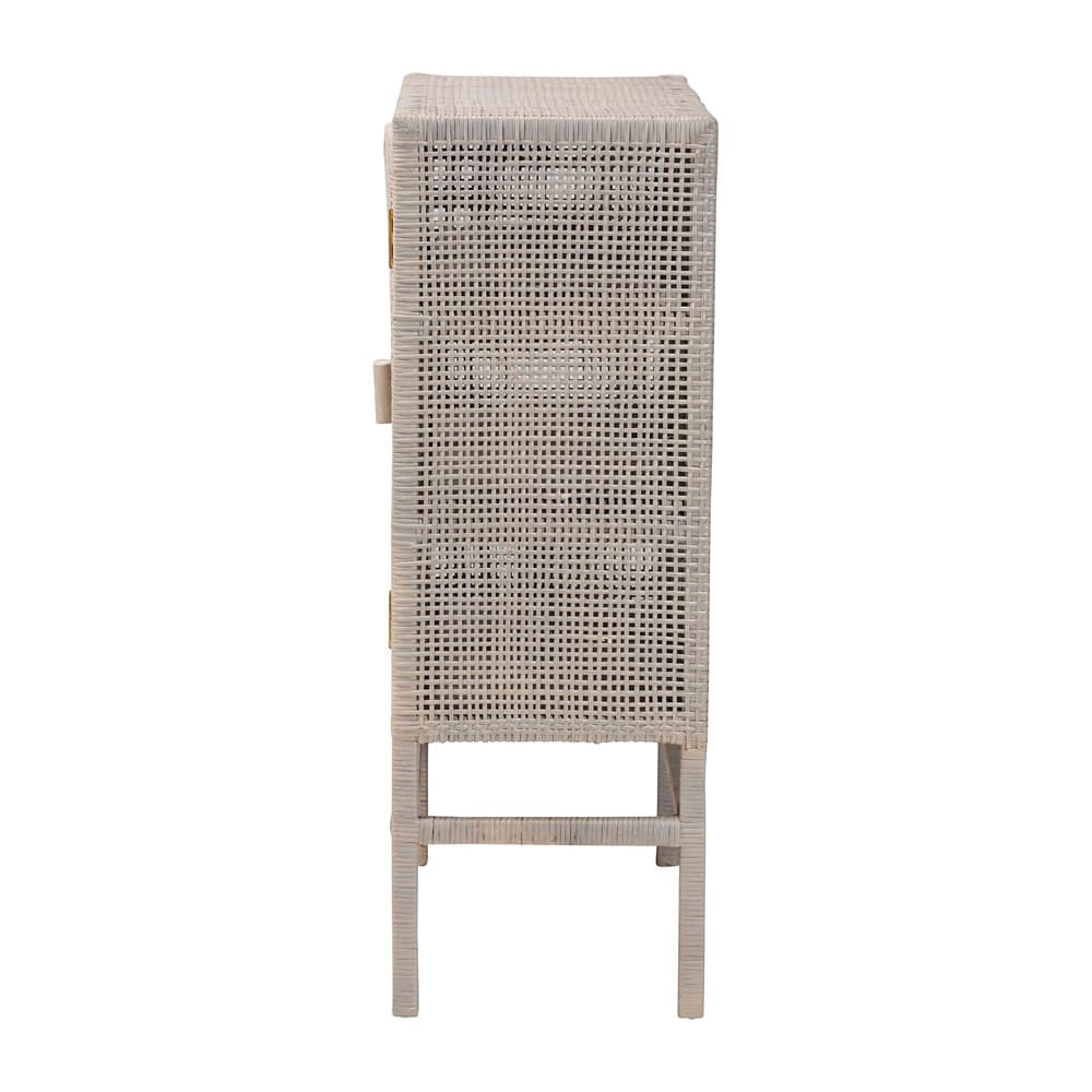 bali & pari - Vivan Storage Cabinet in French Grey - Vivan-W81-French Grey-Cabinet view 4