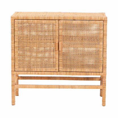 bali & pari - Vivan Storage Cabinet in Natural Brown - Vivan-SVN2630A-Natural-Cabinet view 3