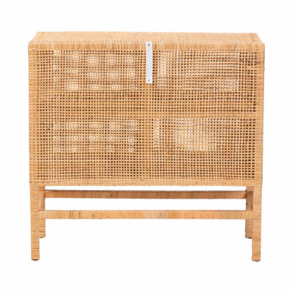 bali & pari - Vivan Storage Cabinet in Natural Brown - Vivan-SVN2630A-Natural-Cabinet view 5