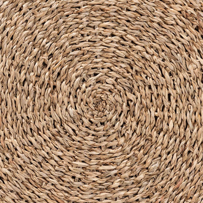 bali & pari - Wickham Footstool in Natural Brown - F234-FT6-Seagrass/Palm Leaf-Stool view 4