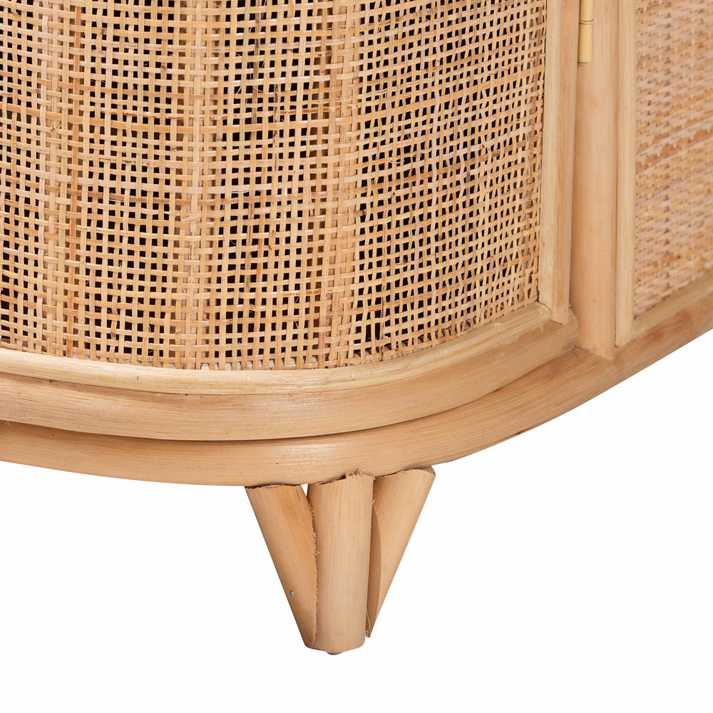 bali & pari - Yanka Storage Cabinet in Natural - WS 017-Natural Rattan-Large-Cabinet view 6