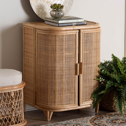 bali & pari - Yanka Storage Cabinet in Natural - WS 017-Natural Rattan-Large-Cabinet view 8