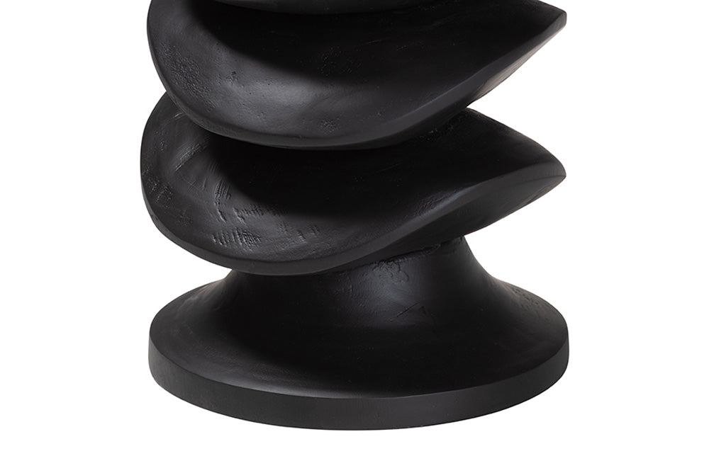 bali & pari - Ziva End Table - J2630-2PCDT-Blk/Cream Wood-Blk Wood-ET view 4
