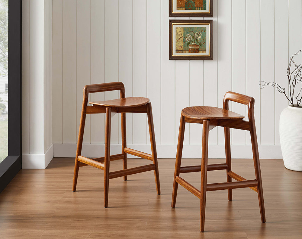 Bamax - Ariel Counter Height Stool, Copper   - ARL001CP view 6