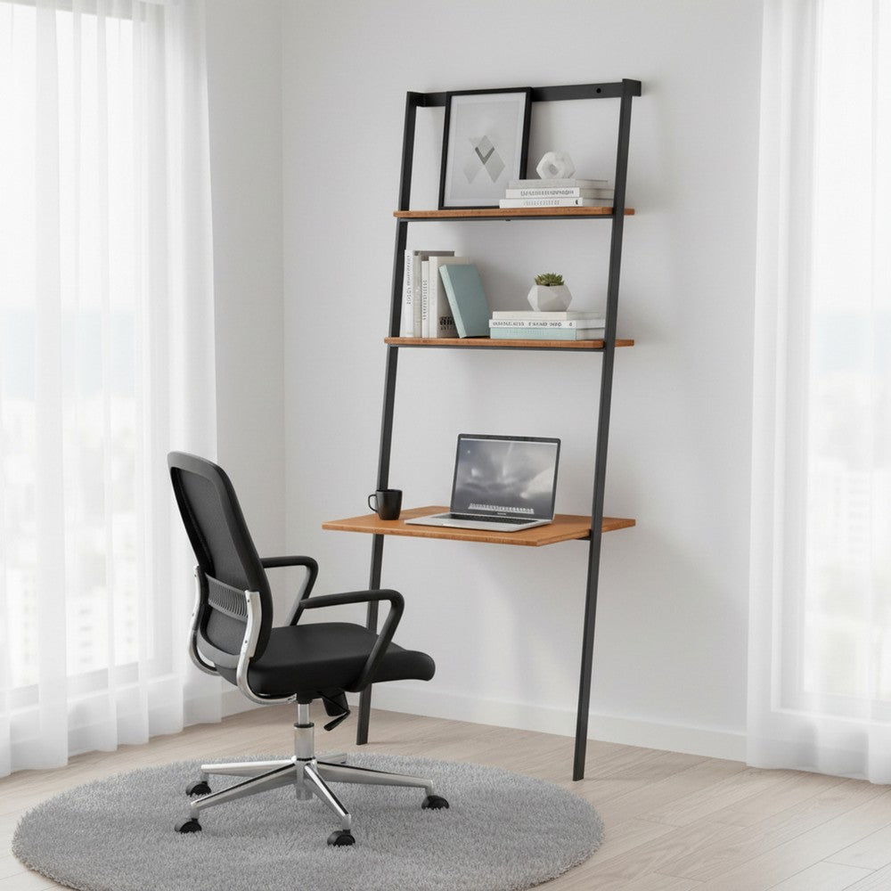 Bamax - Beckett Leaning Desk, Copper - BKT004CP view 4