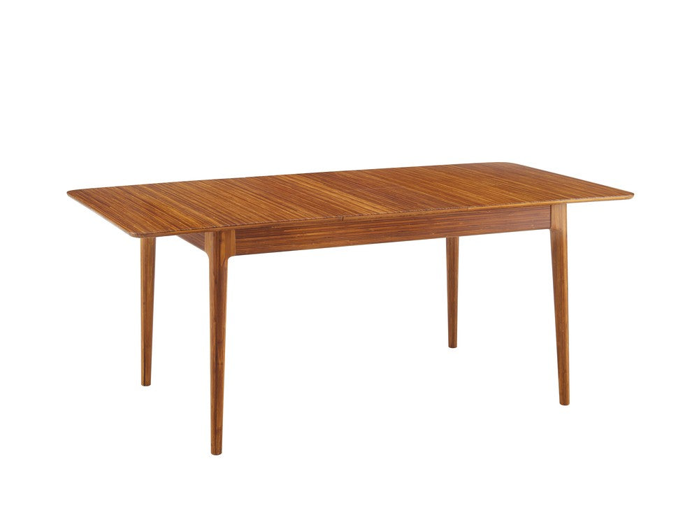 Bamax - Bergen Mid-Century Modern Expandable Bamboo Extendable Dining Table 78" - 110"  - BGN002CP view 1