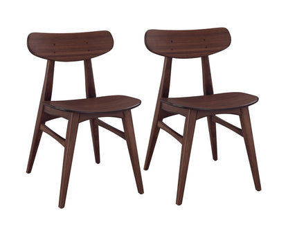 Bamax - Coral Solid Moso Bamboo Dining Chairs Set of 2 in Sable Finish,  - CRL001BG view 1