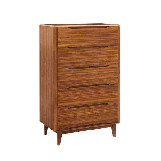 Bamax - Dylan Five Drawer High Chest, Copper - DLN029CP view 1
