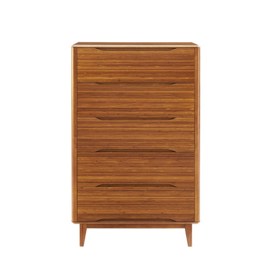 Bamax - Dylan Five Drawer High Chest, Copper - DLN029CP view 2