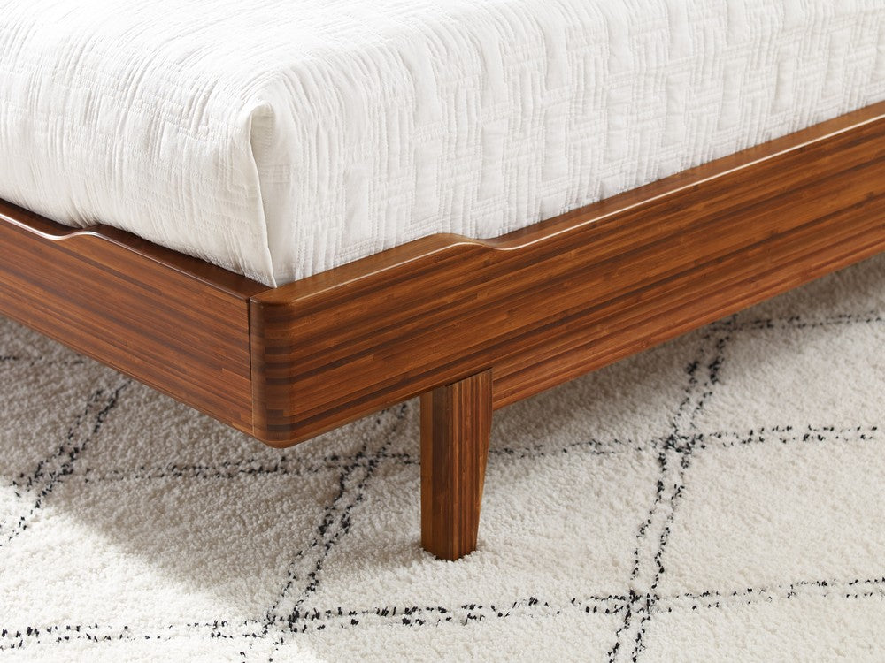 Bamax - Dylan King Platform Bed in Amber Finish - DLN027CP view 6
