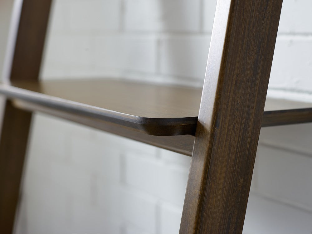 Bamax - Dylan Leaning Bookshelf, Coffee - DLN049CE view 2