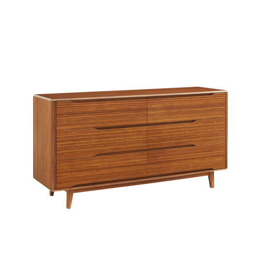 Bamax - Dylan Six Drawer Double Dresser, Copper - DLN030CP view 1
