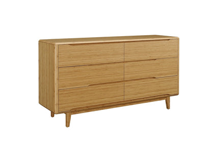 Bamax - Dylan Six Drawer Double Dresser, Golden - DLN030GD view 1