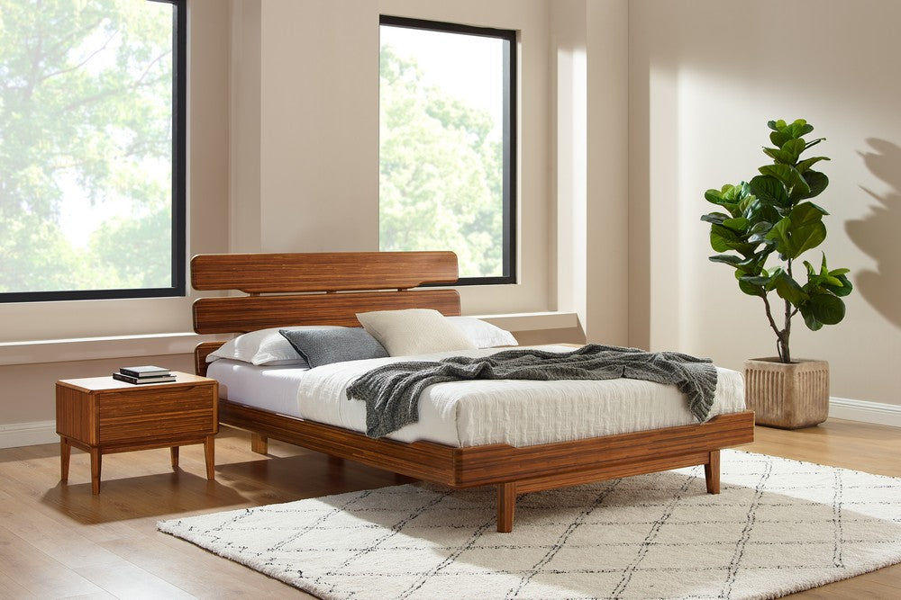 Bamax - Dylan Solid Bamboo Queen Bed - DLN026CP view 7