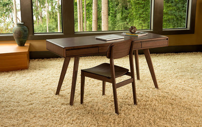 Bamax - Dylan Writing Desk, Coffee - DLN047CE view 4
