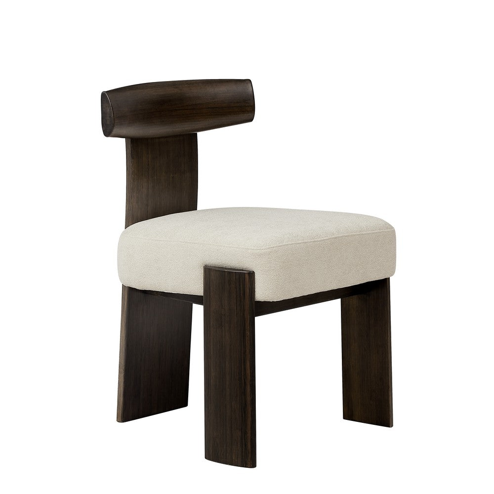 Bamax - Halo Solid Bamboo Dining Chair Set of 2 - HAL001CH view 3
