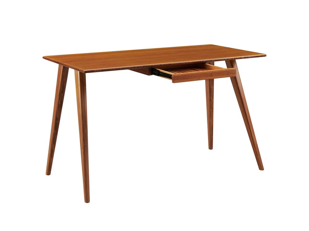 Bamax - Hayden 48 Solid Moso Bamboo Writing Desk in Wheat Finish - HDN002CP view 3