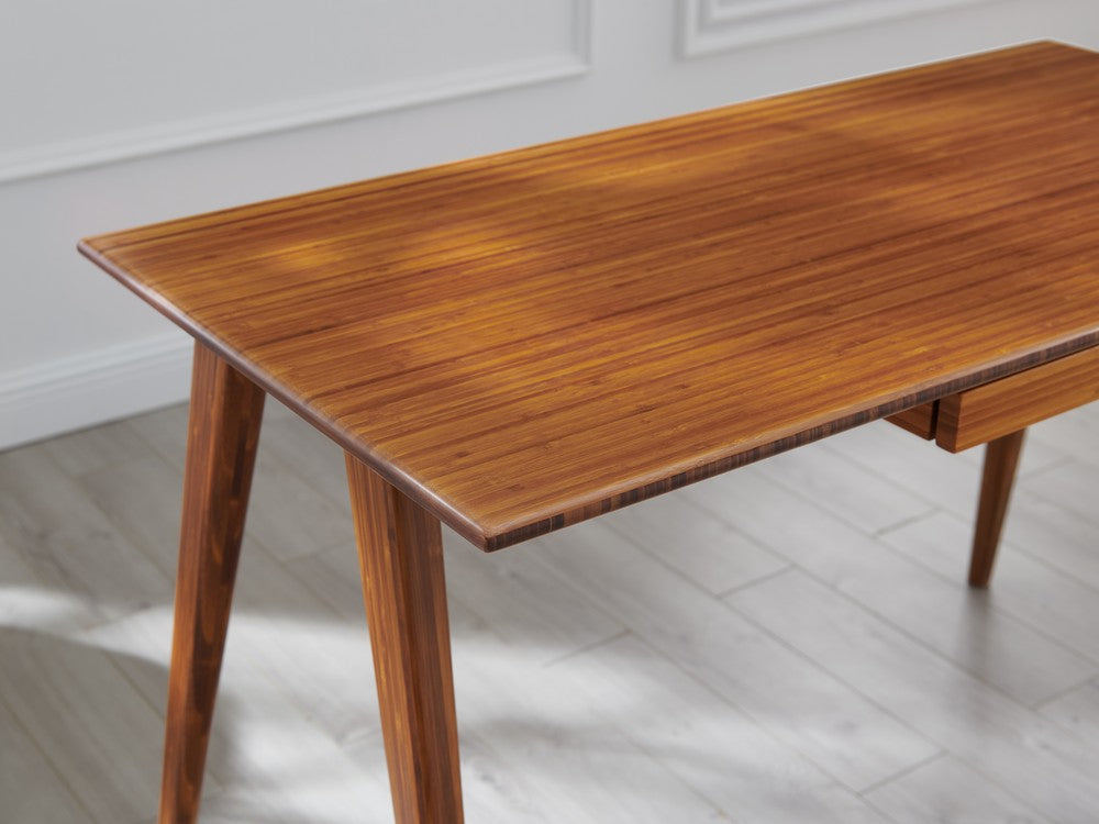 Bamax - Hayden 48 Solid Moso Bamboo Writing Desk in Wheat Finish - HDN002CP view 4