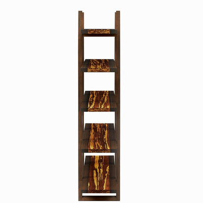 Bamax - Kendall Sideboard Coffee with Cinnamon Bengal Stripe Inlay - KNL013CFCB view 3