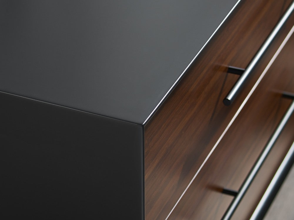 Bamax - Landon 4 Drawer Double Dresser, Crimson - LDN006CR view 5