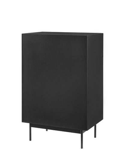 Bamax - Landon 4 Drawer High Chest, Crimson - LDN005CR view 3