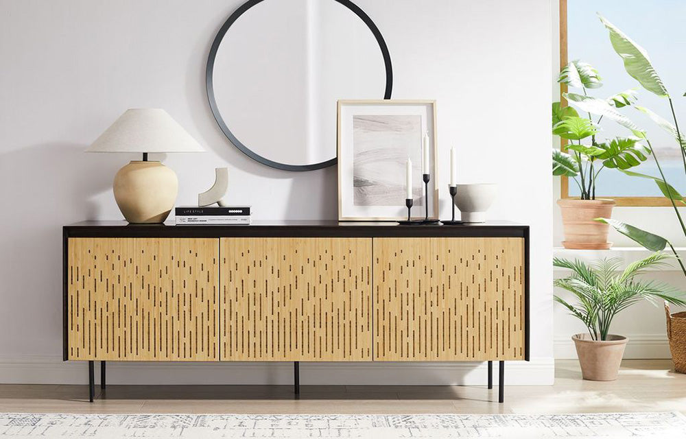 Bamax - Layla Console Sideboard, Charcoal - LYA003CH view 9