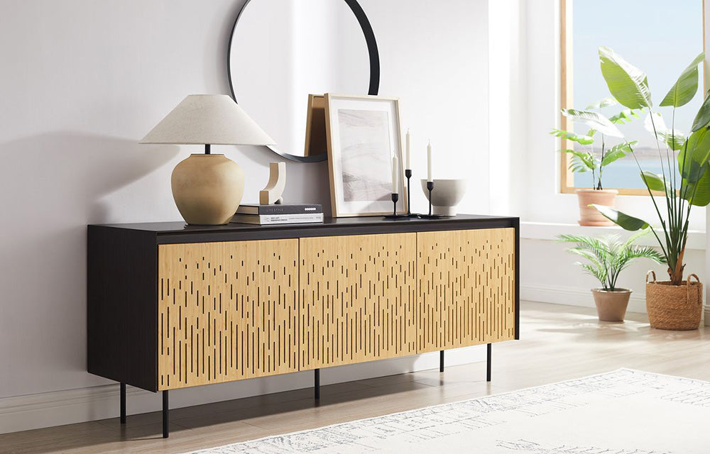 Bamax - Layla Console Sideboard, Charcoal - LYA003CH view 10