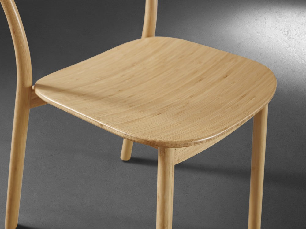 Bamax - Layla Solid Bamboo Dining Chairs Set of 2 - LYA004SD view 5