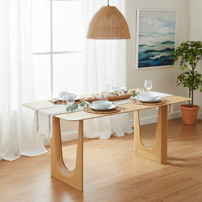 Bamax - Layla Solid Bamboo Dining Table - LYA001SD view 6