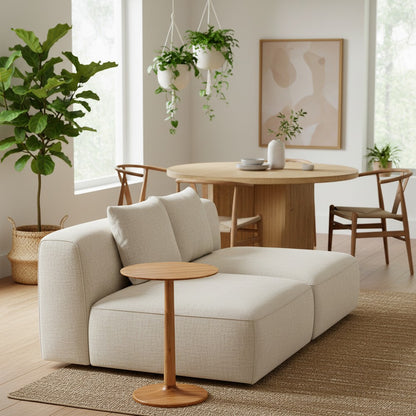 Bamax - Otis Solid Bamboo Side Table in Copper - OTS001CP view 7