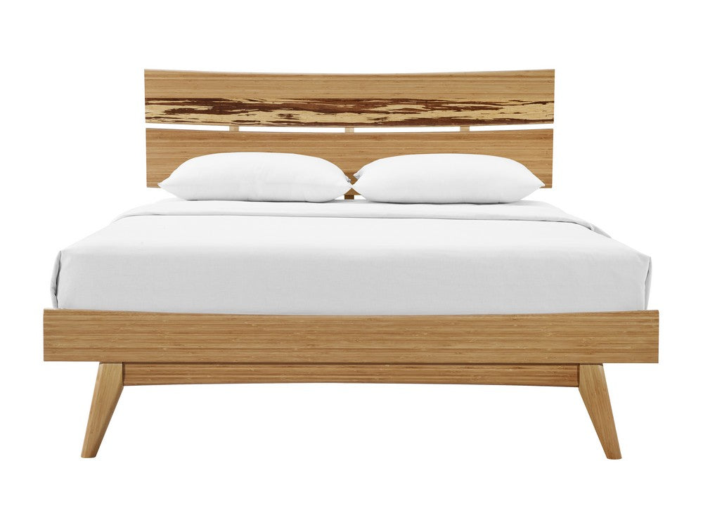 Bamax - Sarah California King Platform Bed, Golden - SRH002CKGD view 2