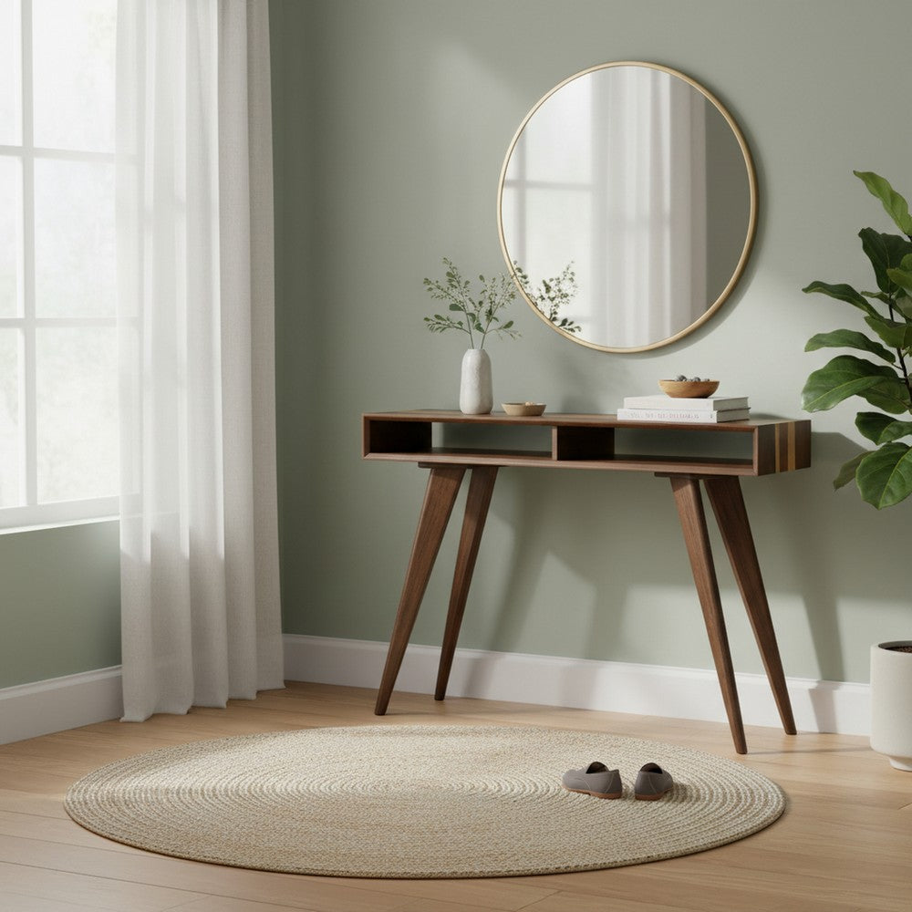 Bamax - Sarah Console Table, Burgundy - SRH009BG view 4