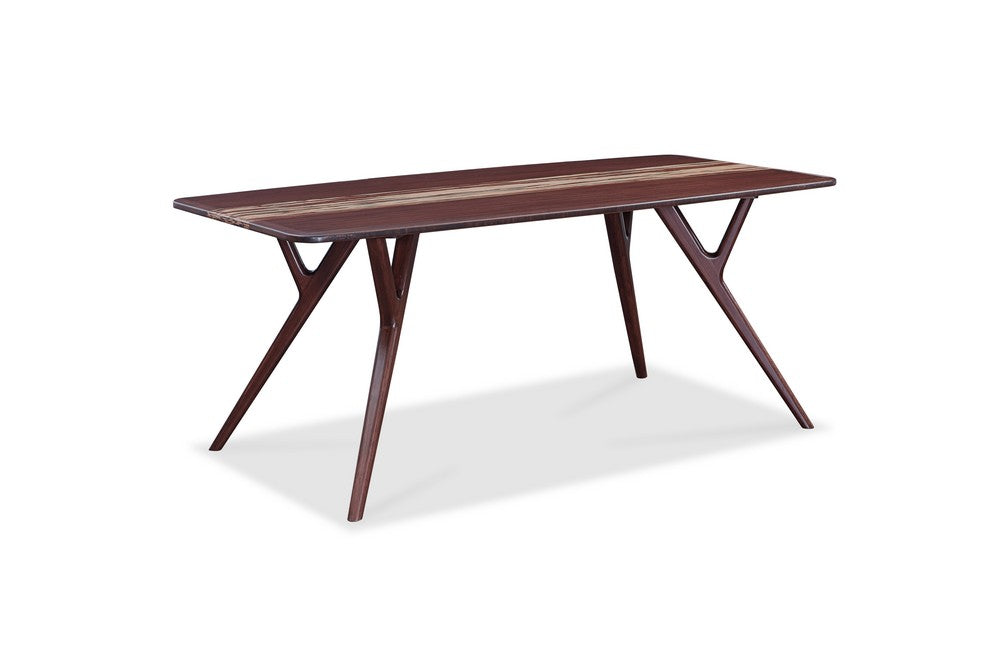 Bamax - Sarah Dining Table, Burgundy - SRH008BG view 1
