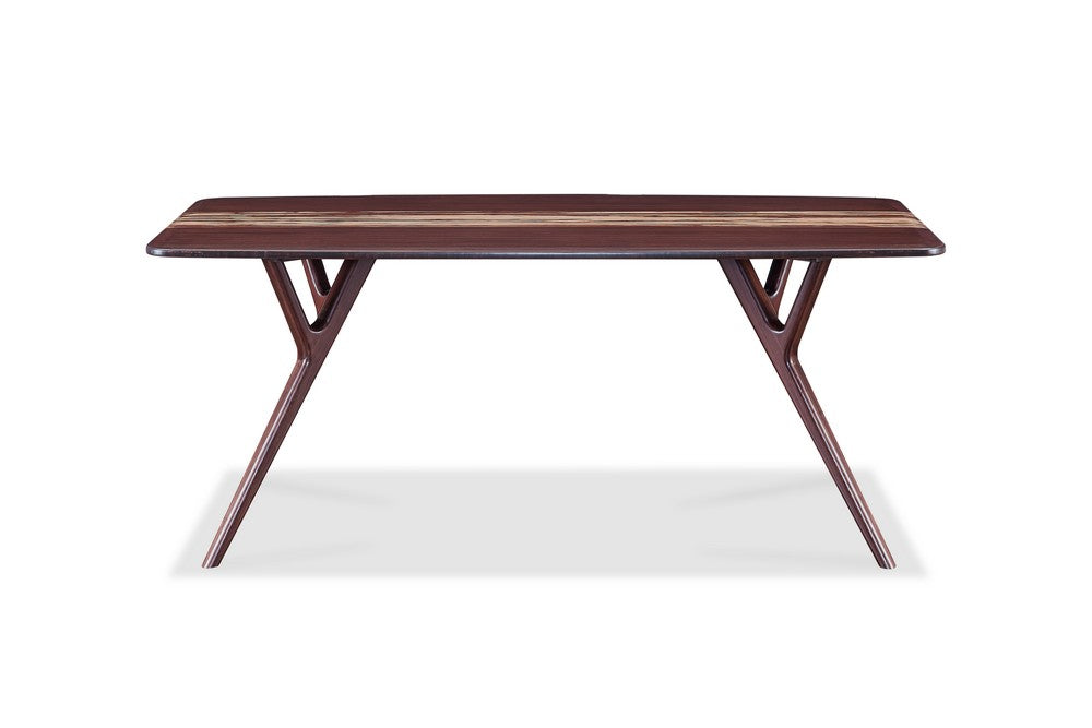 Bamax - Sarah Dining Table, Burgundy - SRH008BG view 2