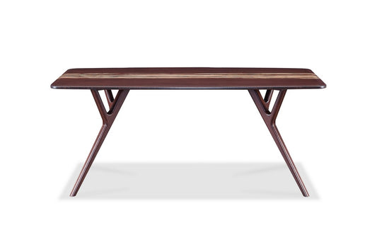 Bamax - Sarah Dining Table, Burgundy - SRH008BG view 2