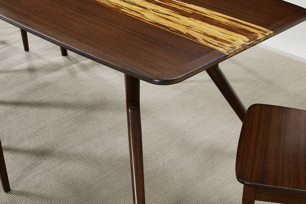 Bamax - Sarah Dining Table, Burgundy - SRH008BG view 3