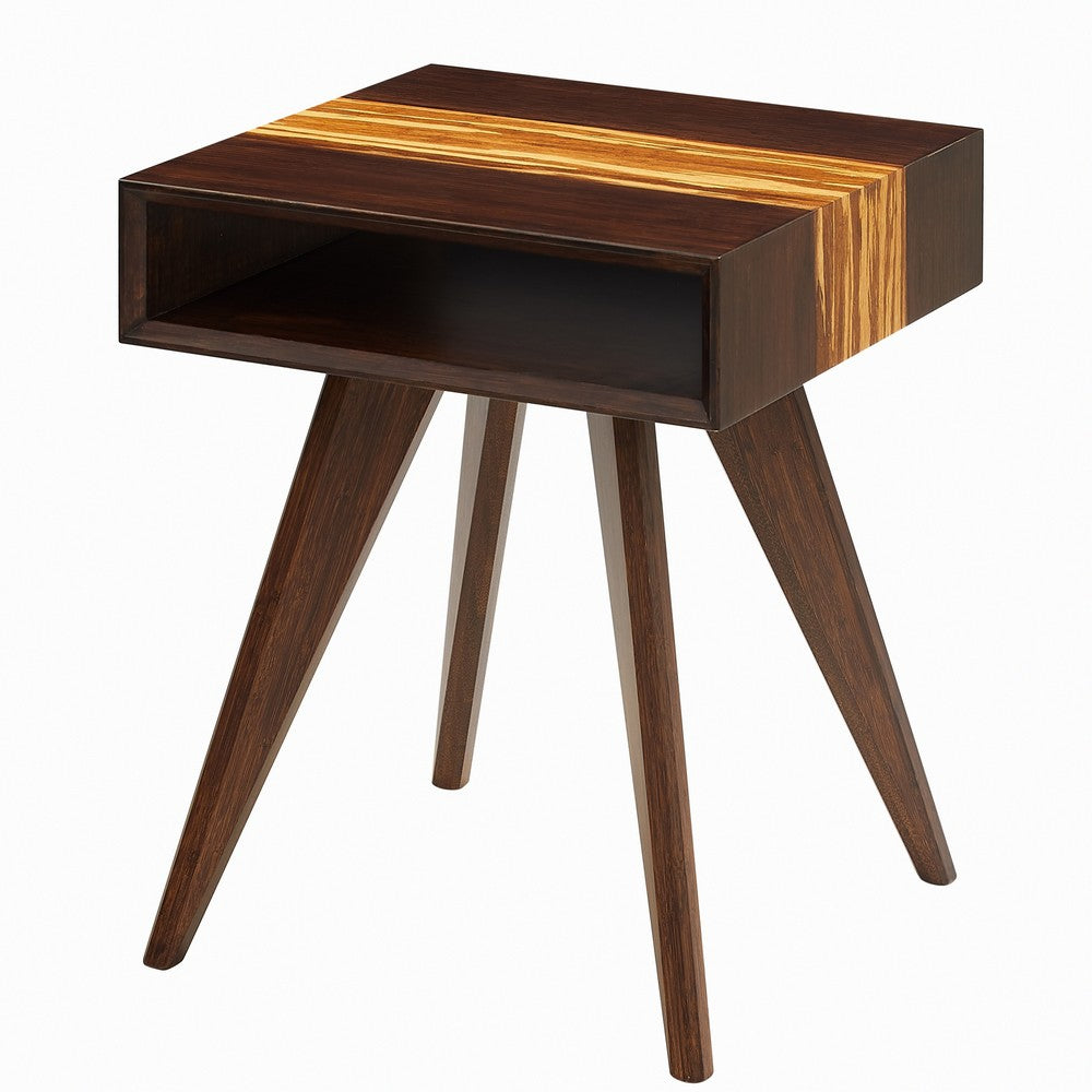 Bamax - Sarah End Table, Burgundy - SRH011BG view 1