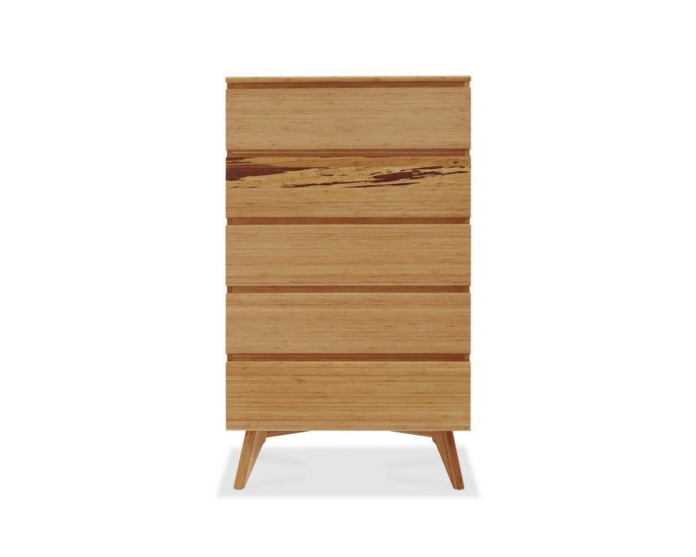 Bamax - Sarah Five Drawer High Chest, Golden - SRH004GD view 2