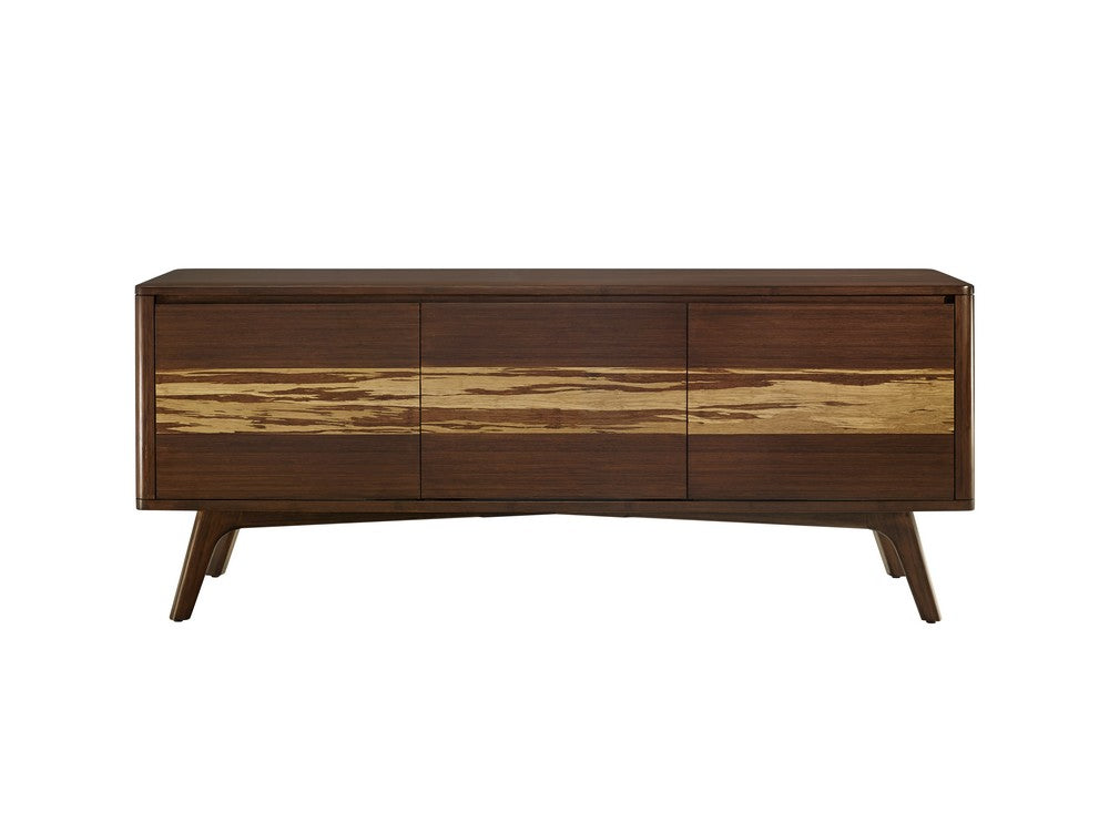 Bamax - Sarah Media Cabinet, Burgundy - SRH012BG view 2