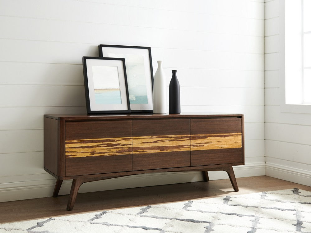 Bamax - Sarah Media Cabinet, Burgundy - SRH012BG view 5