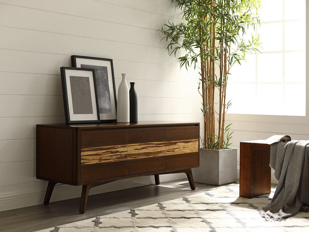Bamax - Sarah Media Cabinet, Burgundy - SRH012BG view 6