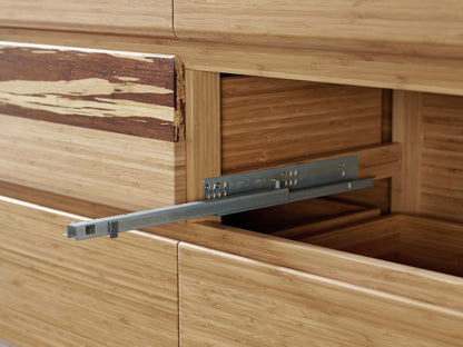 Bamax - Sarah Six Drawer Double Dresser, Golden - SRH005GD view 6