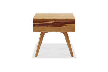 Bamax - Sarah Solid Bamboo Nightstand with Drawer - SRH003GD view 3